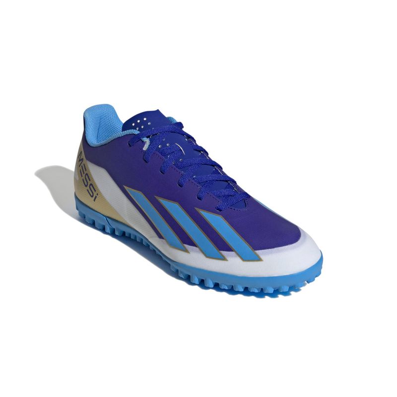 Zapatillas-Futbol-Unisex-Adidas-X-Crazyfast-Club-Tf-Messi--Azul