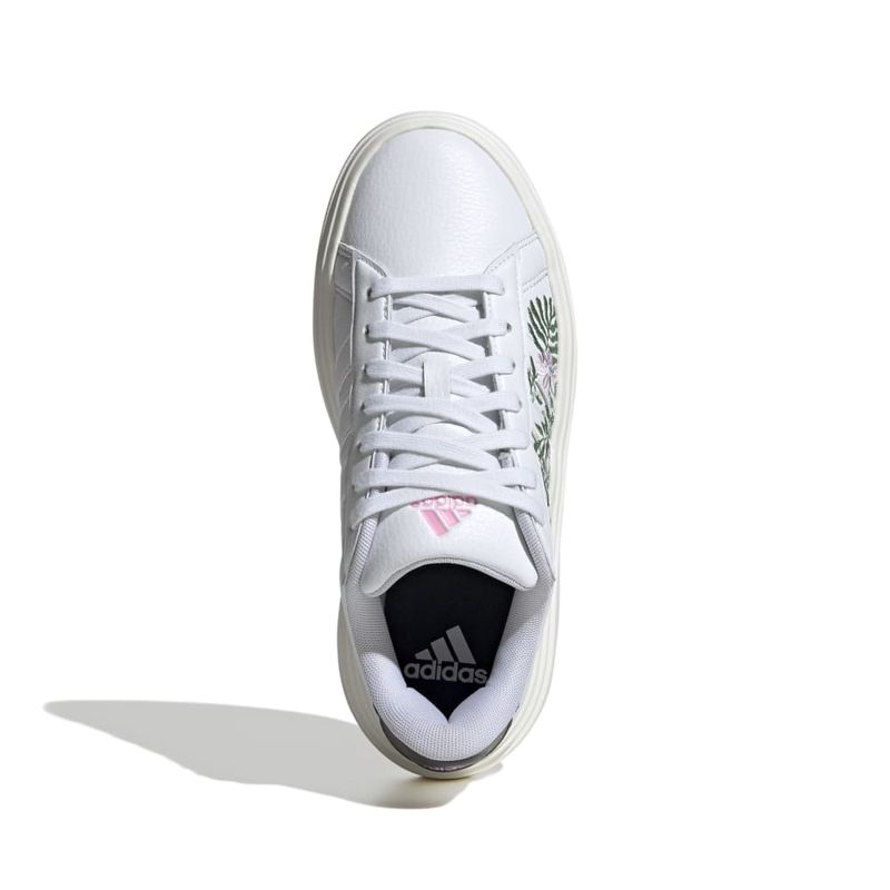 Zapatillas-Urbanas-Mujer-Adidas-Grand-Court-Platform--Blanco