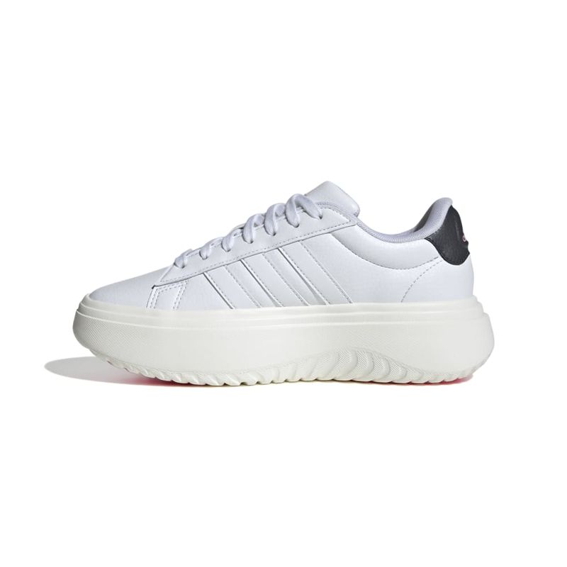 Zapatillas-Urbanas-Mujer-Adidas-Grand-Court-Platform--Blanco