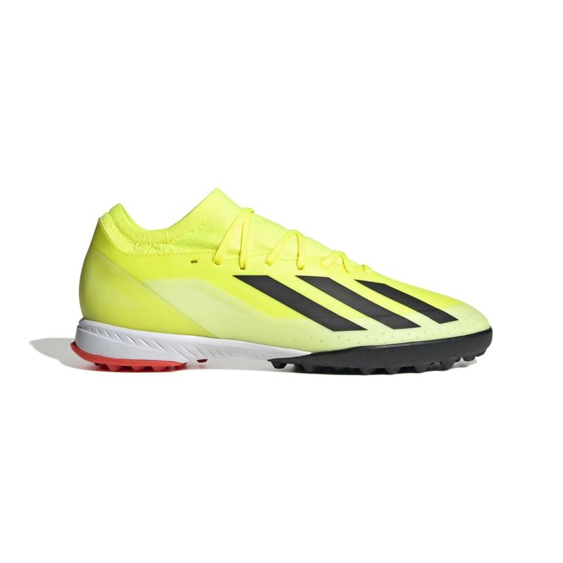 Zapatillas-Futbol-Unisex-Adidas-X-Crazyfast-League-Tf--Amarillo