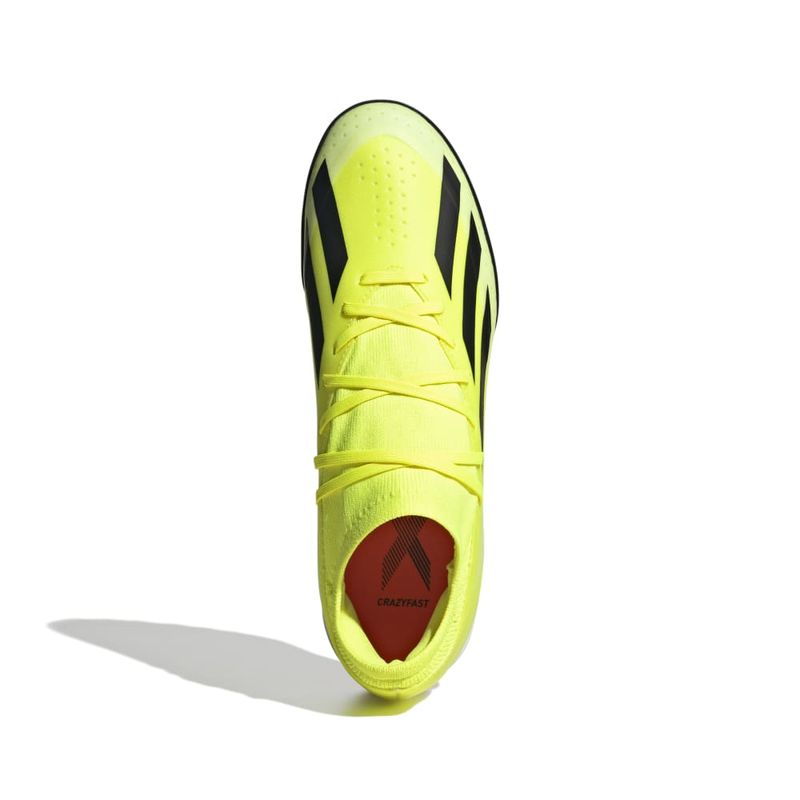 Zapatillas-Futbol-Unisex-Adidas-X-Crazyfast-League-Tf--Amarillo