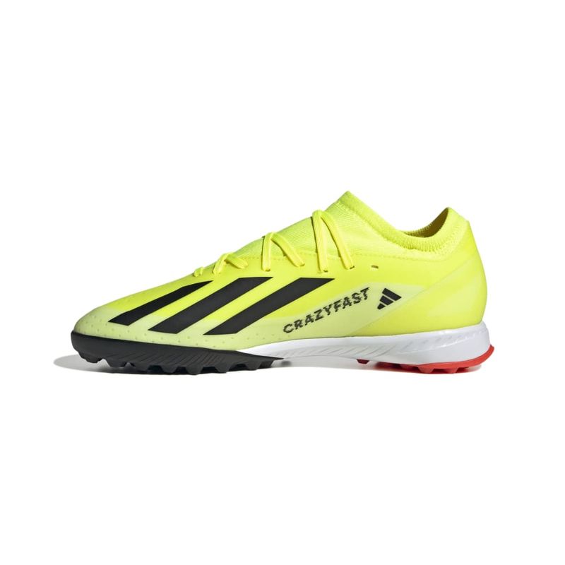 Zapatillas-Futbol-Unisex-Adidas-X-Crazyfast-League-Tf--Amarillo