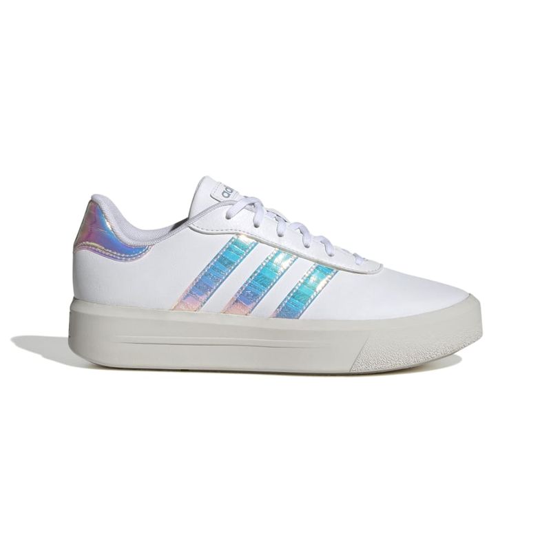 Zapatillas-Urbanas-Mujer-Adidas-Court-Platform--Blanco