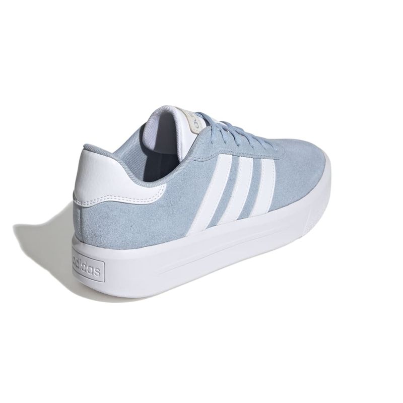 Zapatillas-Urbanas-Mujer-Adidas-Court-Platform-Suede--Azul