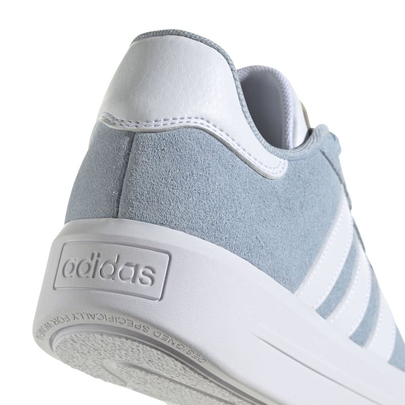 Zapatillas-Urbanas-Mujer-Adidas-Court-Platform-Suede--Azul