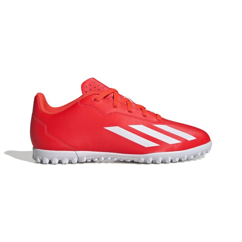 Zapatillas-Futbol-Unisex-Adidas-X-Crazyfast-Club-Tf-J-Junior-Rojo