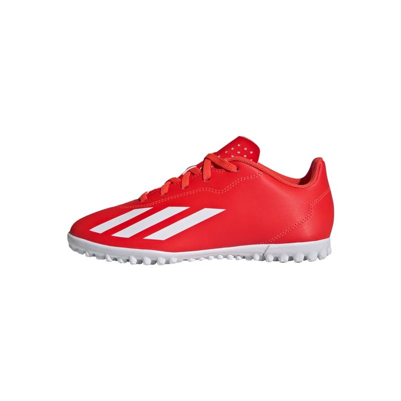 Zapatillas-Futbol-Unisex-Adidas-X-Crazyfast-Club-Tf-J-Junior-Rojo