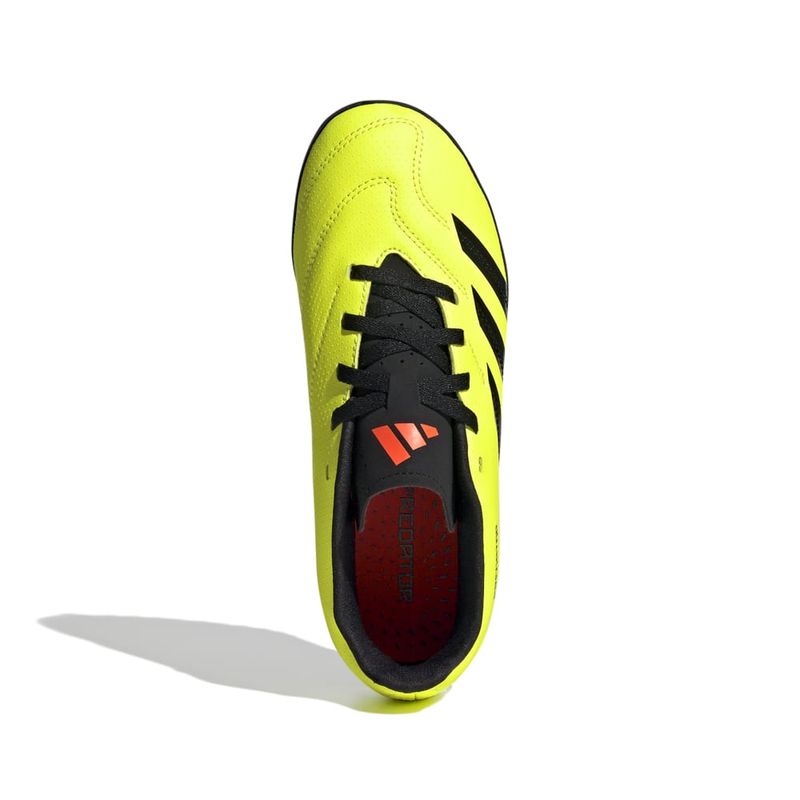 Zapatillas-Futbol-Unisex-Adidas-Predator-Club-Tf-J-Junior-Amarillo