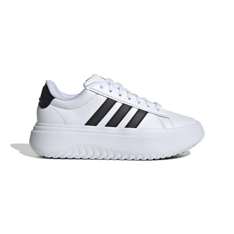 Zapatillas-Urbanas-Mujer-Adidas-Grand-Court-Platform--Blanco