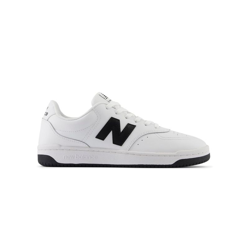 Zapatillas Urbano New Balance Hombre Court Bb80 Blanco Triathlon