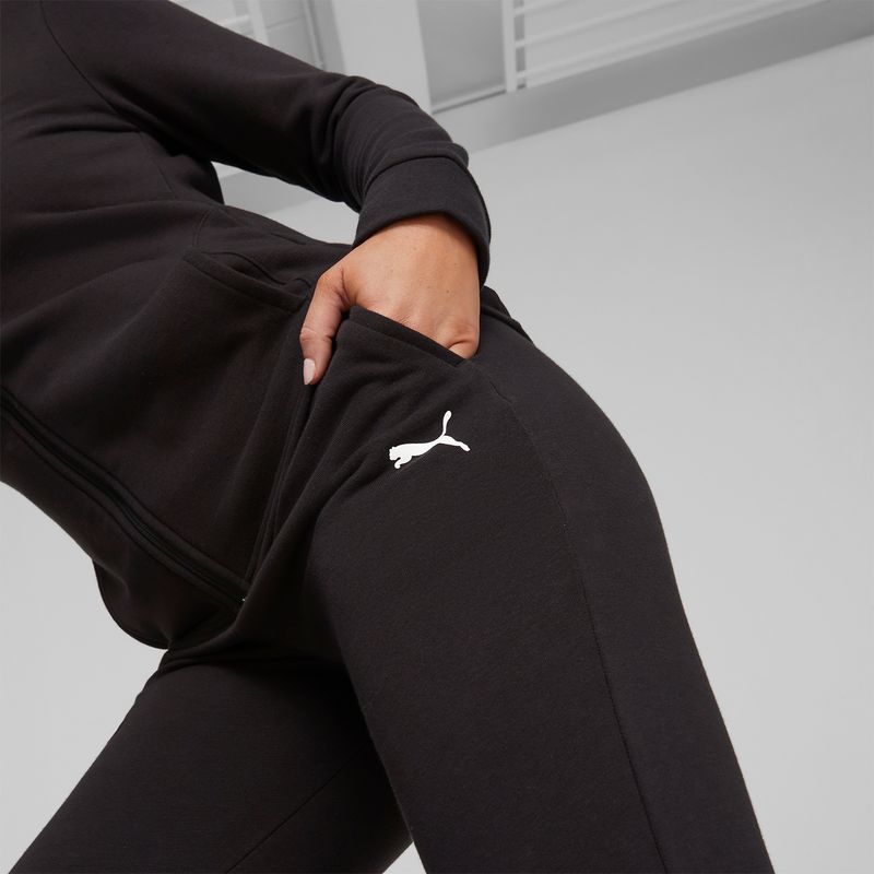Ropa-Urbano-Mujer-Puma-Classic-Hooded-Tracksuit-Tr-C--Negro