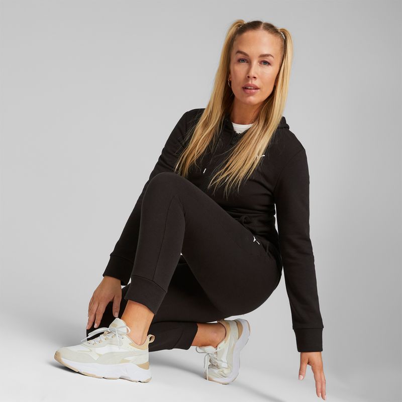 Ropa-Urbano-Mujer-Puma-Classic-Hooded-Tracksuit-Tr-C--Negro