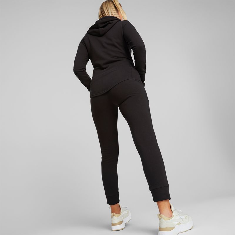 Ropa-Urbano-Mujer-Puma-Classic-Hooded-Tracksuit-Tr-C--Negro
