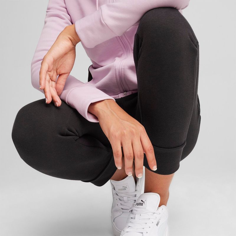 Ropa-Urbano-Mujer-Puma-Classic-Hooded-Tracksuit-Tr-C--Morado