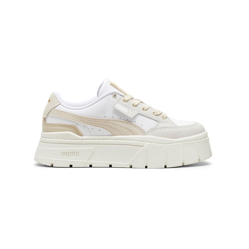 Zapatillas-Urbanas-Mujer-Puma-Mayze-Stack-Luxe-Wns--Blanco