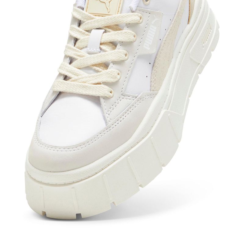 Zapatillas-Urbanas-Mujer-Puma-Mayze-Stack-Luxe-Wns--Blanco