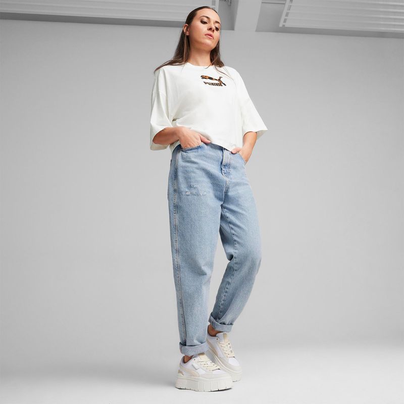 Zapatillas-Urbanas-Mujer-Puma-Mayze-Stack-Luxe-Wns--Blanco