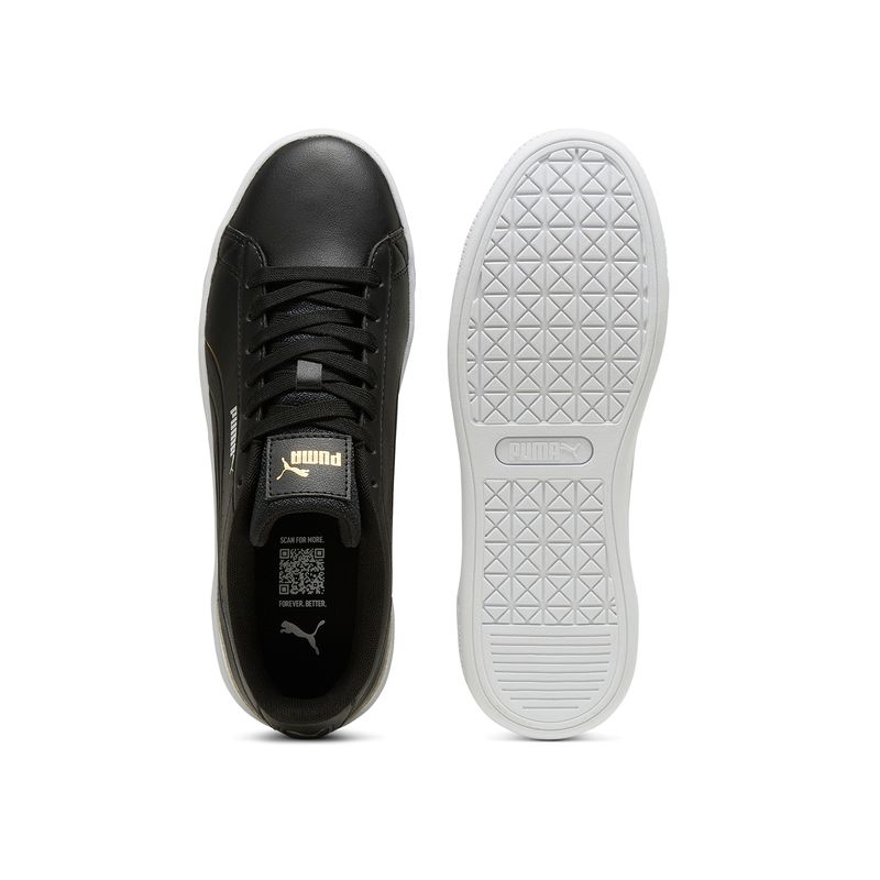 Zapatillas-Urbanas-Mujer-Puma-Vikky-V3-Metallic-Shine--Negro