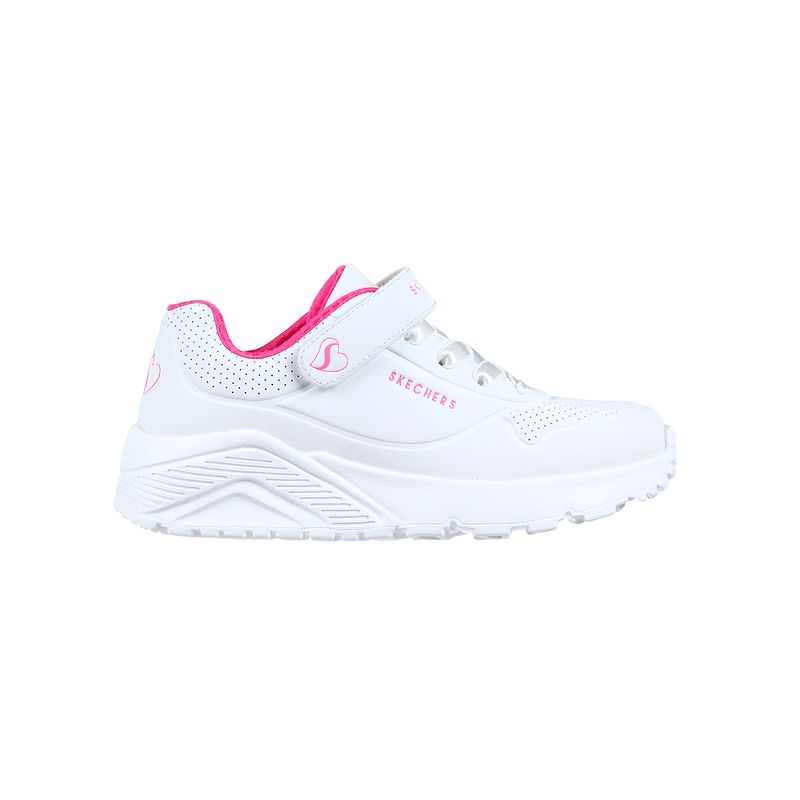 Zapatillas-Urbanas-Niña-Skechers-Uno-Lite-Pre-school-Blanco