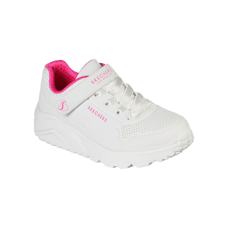 Zapatillas-Urbanas-Niña-Skechers-Uno-Lite-Pre-school-Blanco