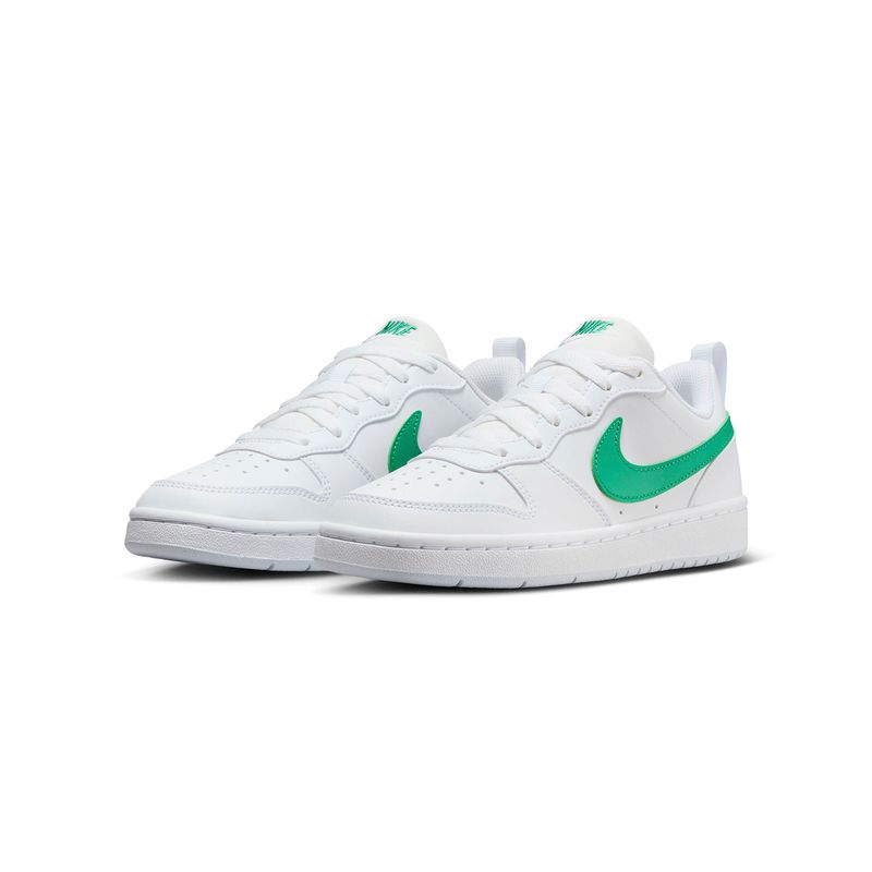 Zapatillas-Urbanas-Unisex-Nike-Court-Borough-Junior-Blanco