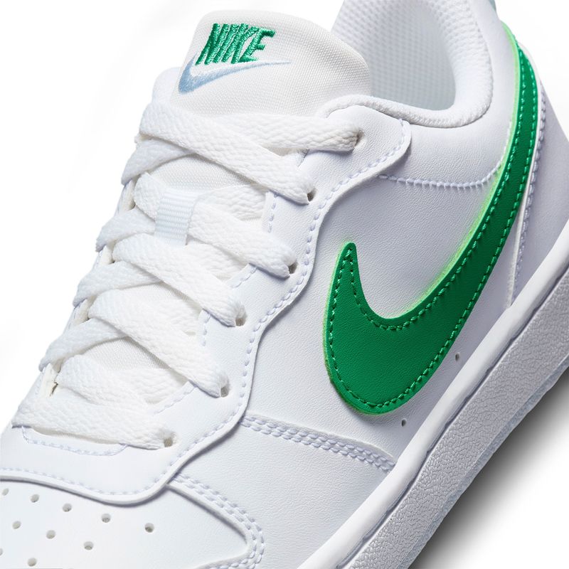 Zapatillas-Urbanas-Unisex-Nike-Court-Borough-Junior-Blanco