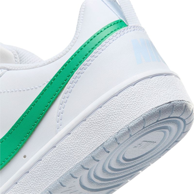 Zapatillas-Urbanas-Unisex-Nike-Court-Borough-Junior-Blanco