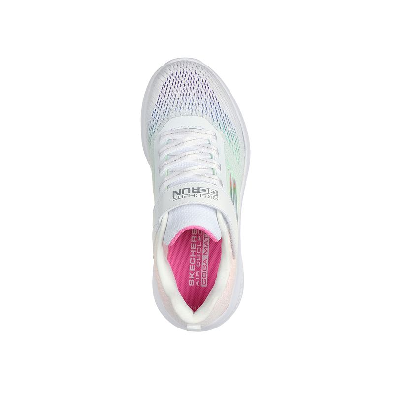 Zapatillas-Urbanas-Niña-Skechers-Go-Run-Elevate-Pre-school-Blanco