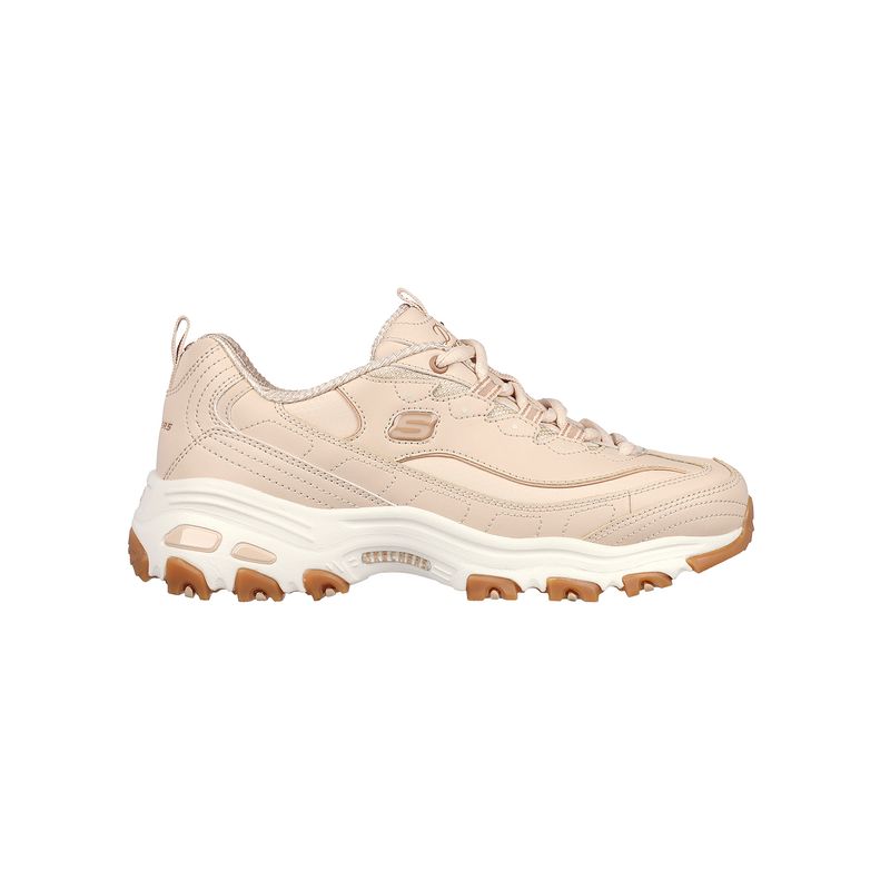 Zapatillas-Urbanas-Mujer-Skechers-D-lites--Crema