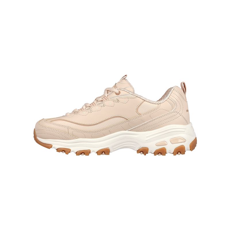 Zapatillas-Urbanas-Mujer-Skechers-D-lites--Crema
