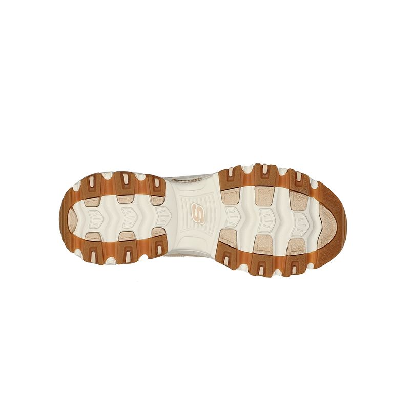 Zapatillas-Urbanas-Mujer-Skechers-D-lites--Crema