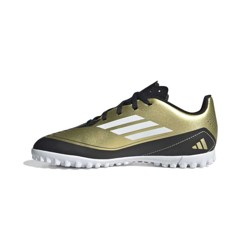 Zapatillas-Futbol-Unisex-Adidas-F50-Club-Tf-J-Messi-Pre-school-Dorado
