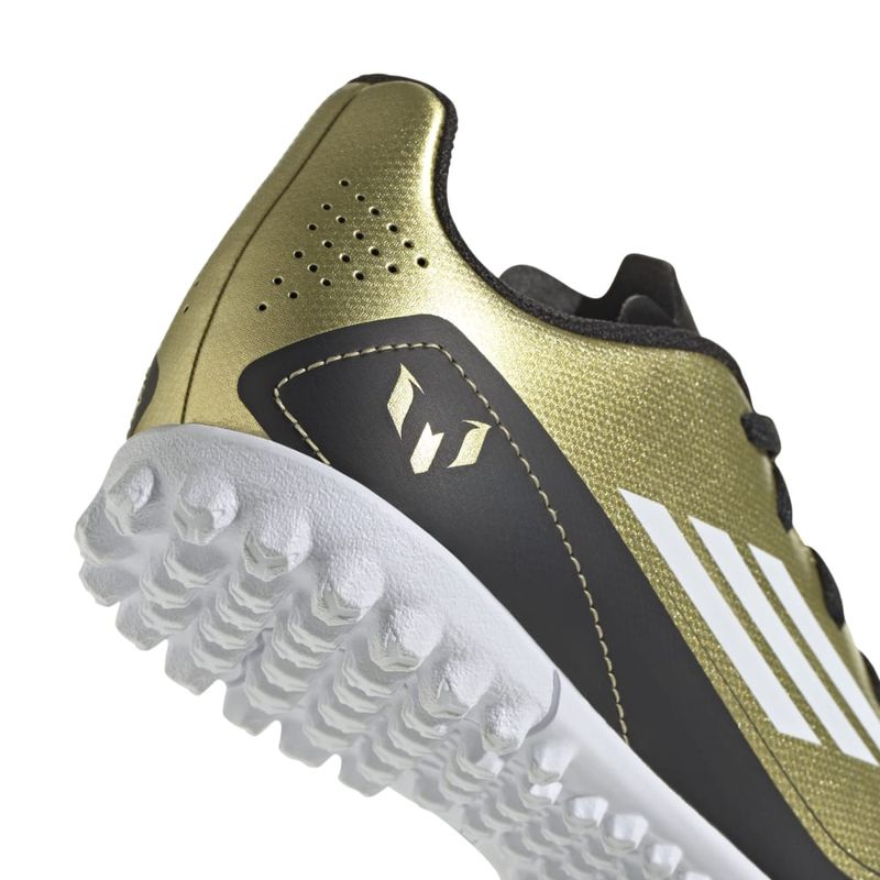 Zapatillas-Futbol-Unisex-Adidas-F50-Club-Tf-J-Messi-Pre-school-Dorado