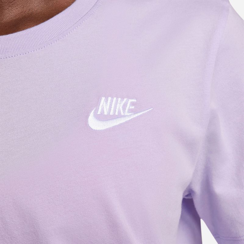 Ropa-Urbano-Mujer-Nike-W-Nsw-Tee-Club--Morado