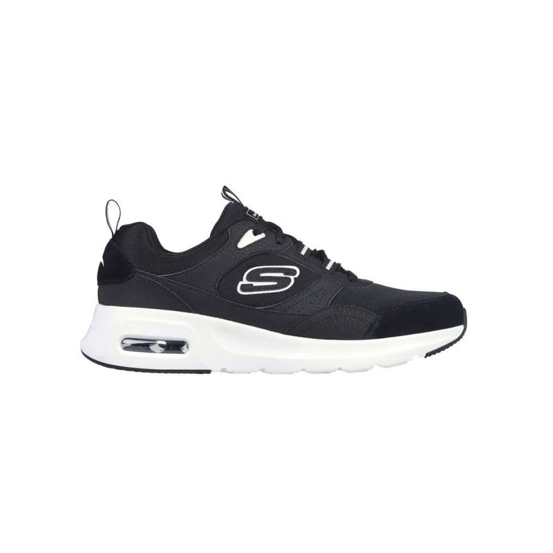 Zapatillas-Urbanas-Hombre-Skechers-Skech-air-Court--Negro