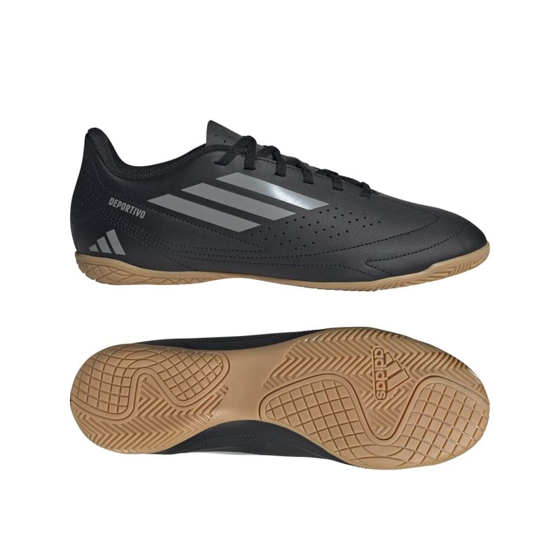 Zapatillas-Futbol-Hombre-Adidas-Deportivo-Iii-In--Negro