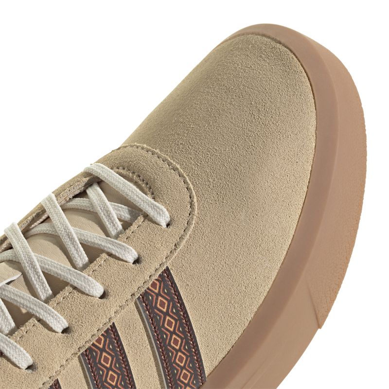 Zapatillas-Urbanas-Mujer-Adidas-Court-Platform-Suede--Crema