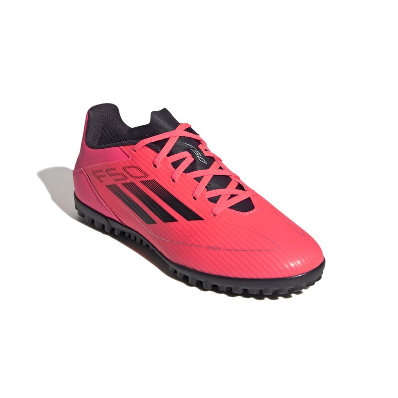 Zapatillas-Futbol-Unisex-Adidas-F50-Club-Tf--Rojo