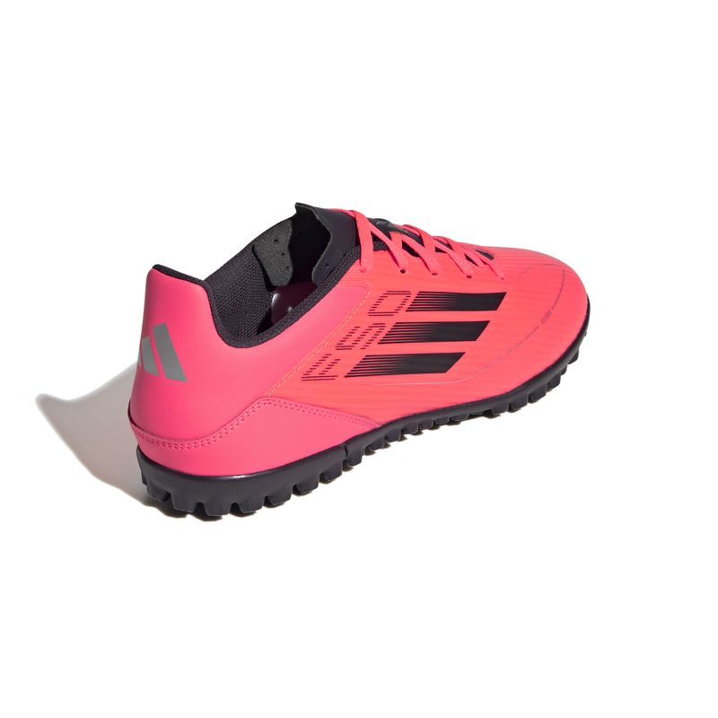 Zapatillas-Futbol-Unisex-Adidas-F50-Club-Tf--Rojo