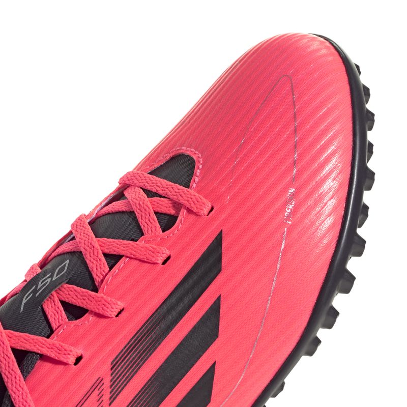 Zapatillas-Futbol-Unisex-Adidas-F50-Club-Tf--Rojo