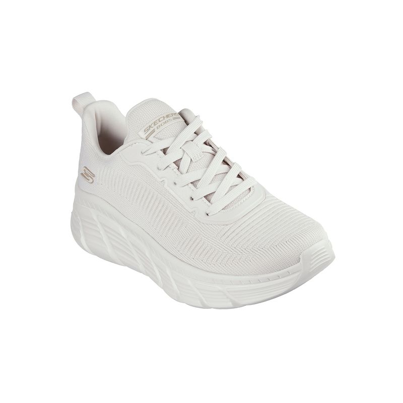 Zapatillas-Urbanas-Mujer-Skechers-Bobs-B-Flex-Hi--Crema