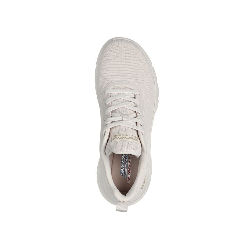 Zapatillas-Urbanas-Mujer-Skechers-Bobs-B-Flex-Hi--Crema