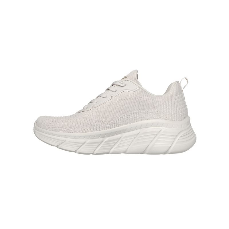 Zapatillas-Urbanas-Mujer-Skechers-Bobs-B-Flex-Hi--Crema