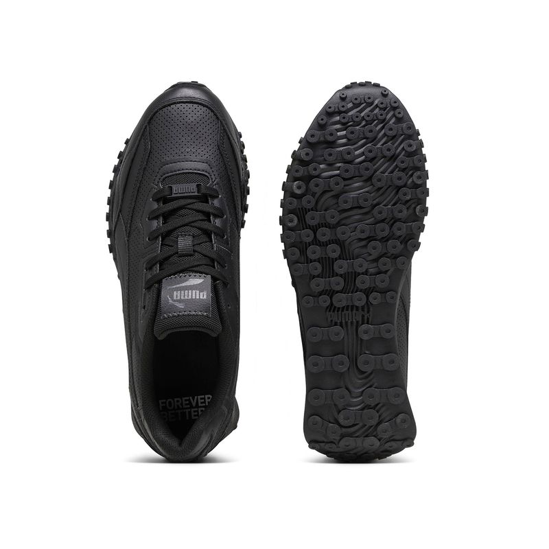 Zapatillas-Urbanas-Hombre-Puma-Blktop-Rider-Leather--Negro