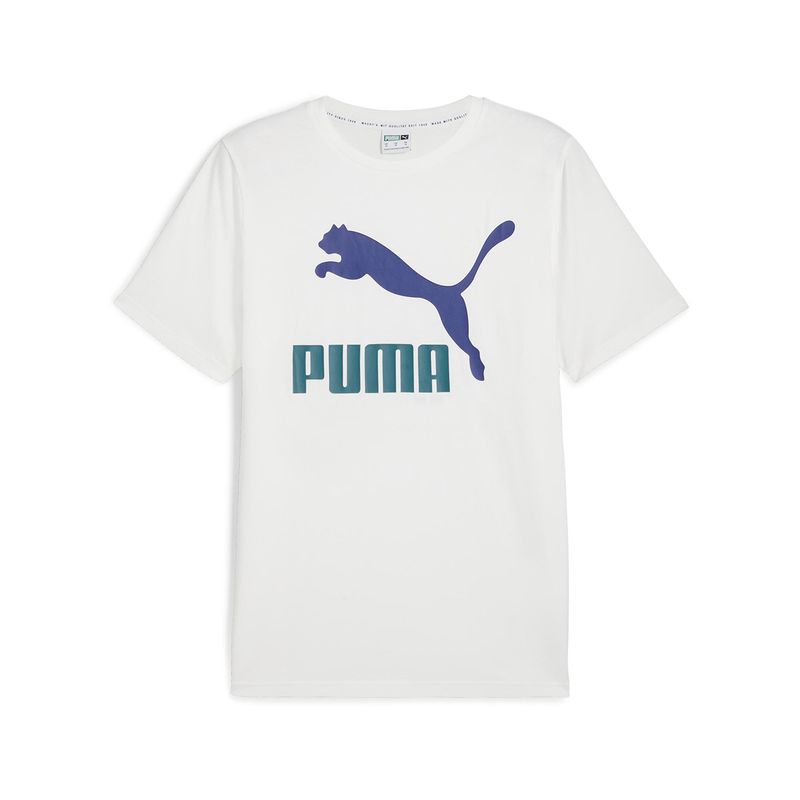 Ropa-Urbano-Hombre-Puma-Classics-Logo-Tee--s---Blanco