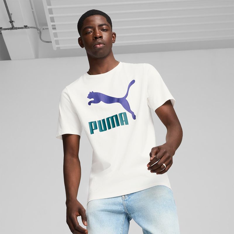 Ropa-Urbano-Hombre-Puma-Classics-Logo-Tee--s---Blanco