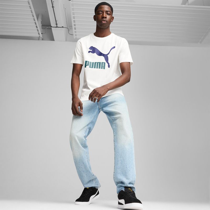 Ropa-Urbano-Hombre-Puma-Classics-Logo-Tee--s---Blanco