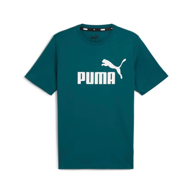 Ropa-Urbano-Hombre-Puma-Ess-Logo-Tee--s---Verde