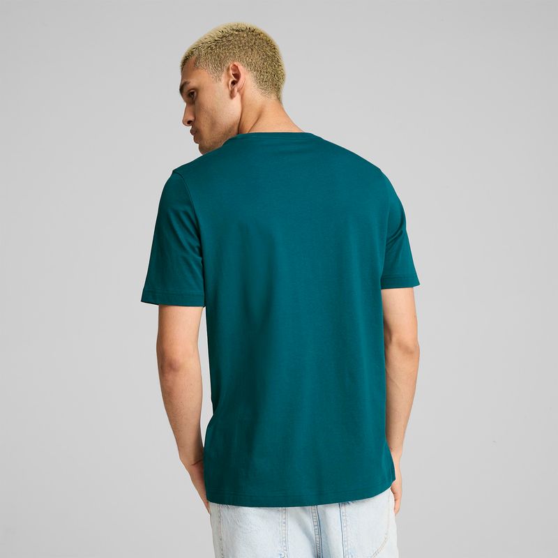 Ropa-Urbano-Hombre-Puma-Ess-Logo-Tee--s---Verde