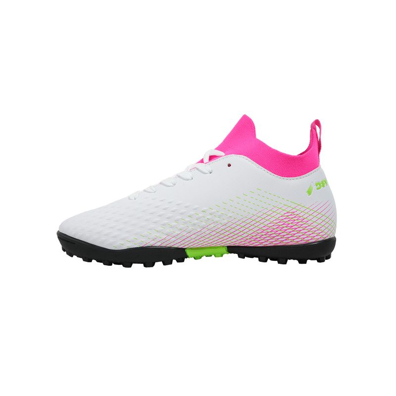 Zapatillas-Futbol-Unisex-Dfy-Strike-Tf-Junior-Blanco